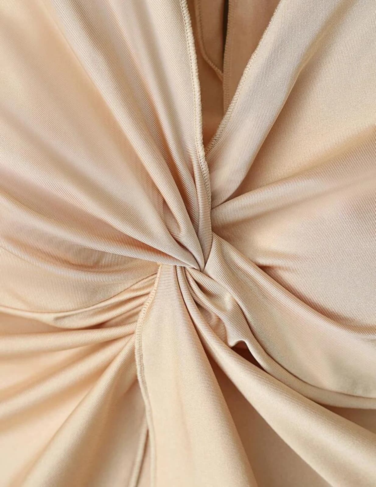 Apricot Halter Cami — side view