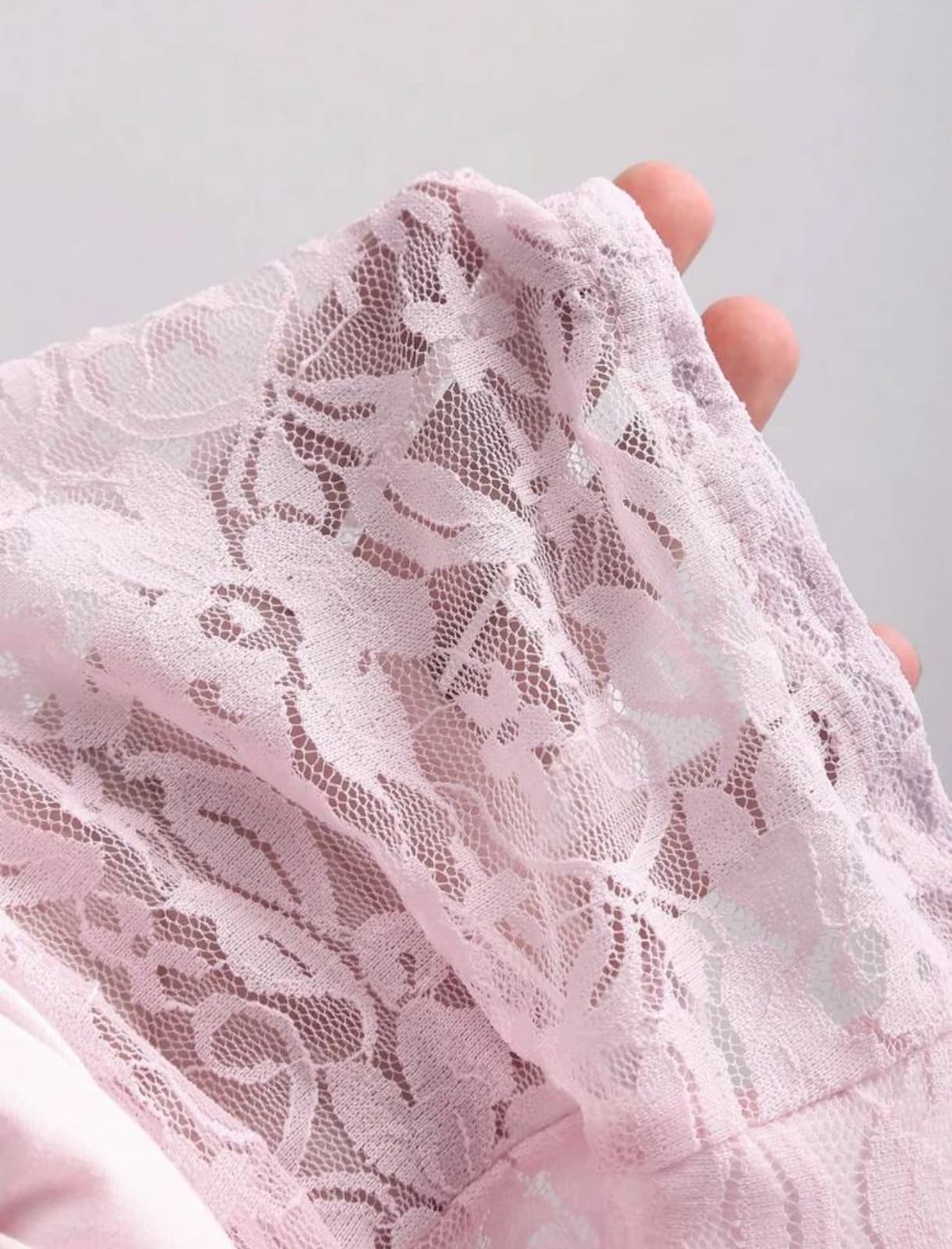 Pink Tube Long Dress — detail view